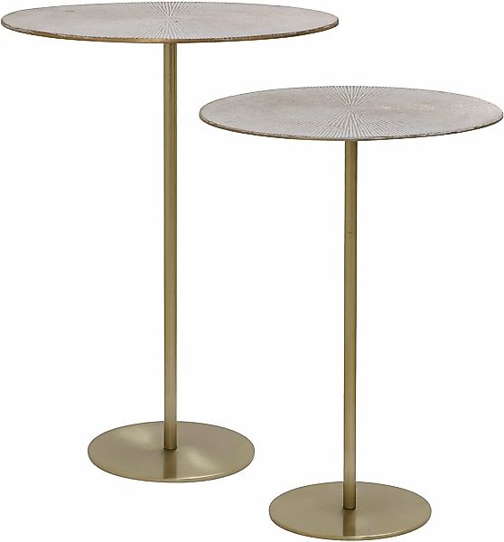 MIRRORS AND MORE Beistelltisch "SOLON" Set, 2, 6 Stk. tlg. günstig online kaufen