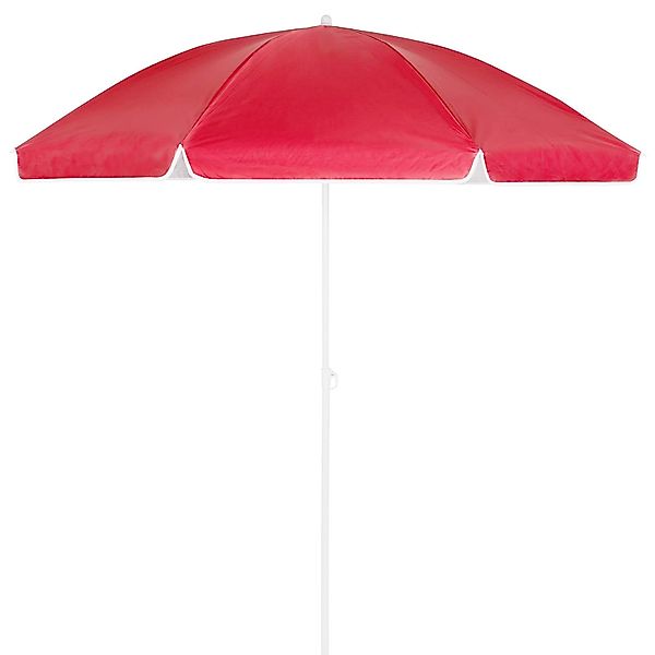 Sonnenschirm Cyprus Rot 180cm UV-Schutz 50+ Neigefunktion günstig online kaufen