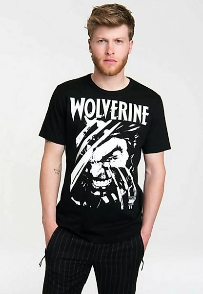 LOGOSHIRT T-Shirt Wolverine mit coolem Frontprint günstig online kaufen