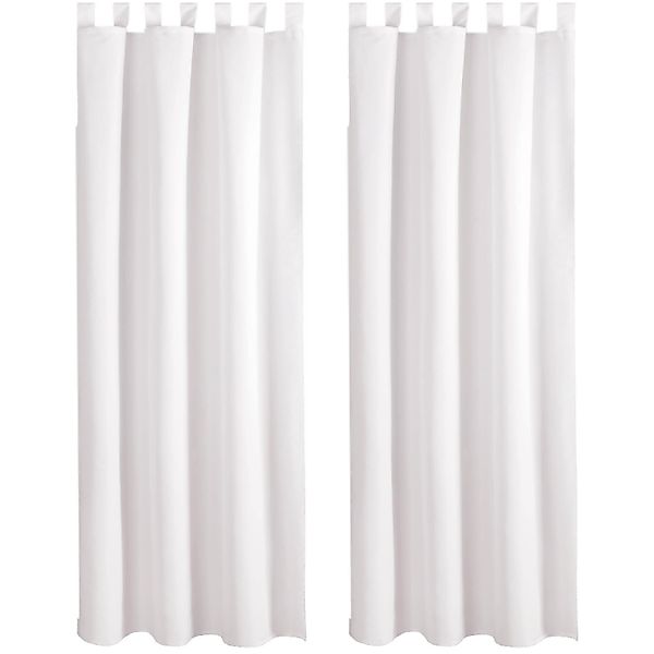 Bestlivings 2er Set Dekoschal EllenSchlaufe mit Raffhalter & Haken 140 x 14 günstig online kaufen