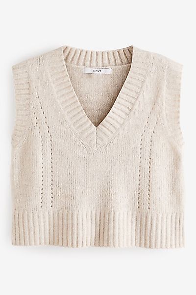 Next Stricktop Tanktop mit V-Ausschnitt (1-tlg) günstig online kaufen