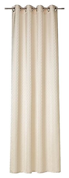 JOOP! Vorhang J! ALLOVER, Beige, Polyester, 140 x 250 cm, (1 St), Ösen, hal günstig online kaufen
