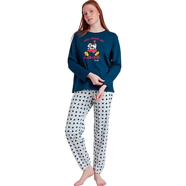 Admas  Kleider & Outfits Pyjama Hose Top Langarm You Make My Love Disney günstig online kaufen