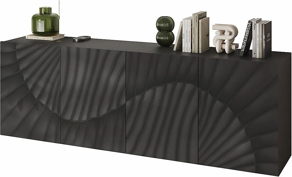 INOSIGN Sideboard "Snake, Kommode, Anrichte, Stauraummöbel Breite 241 cm, S günstig online kaufen