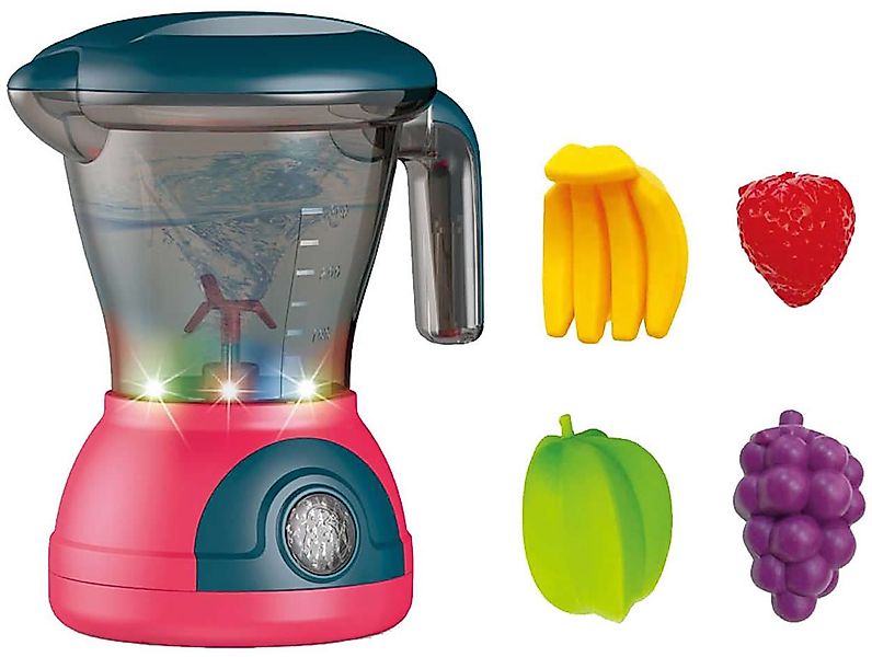 Diakakis Kinder-Standmixer Kinder Küchengerät Mixer m. Zubehör Licht Sound günstig online kaufen