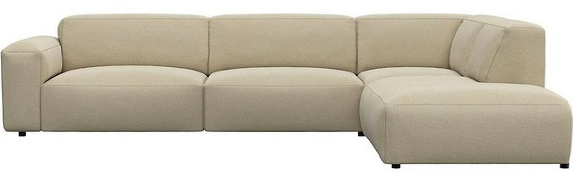 FLEXLUX Ecksofa Lucera, super bequem durch hochwertigen Sitzaufbau mit Kalt günstig online kaufen