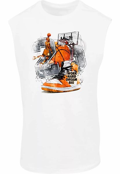 MisterTee T-Shirt "MisterTee Vintage Ballin Sleeveless Tee", (1 tlg.) günstig online kaufen