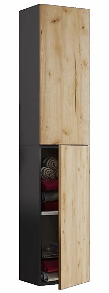 VCM Hochschrank "Holz Badmöbel Bad Hochschrank Badschrank Lendas" 1 Stk. tl günstig online kaufen