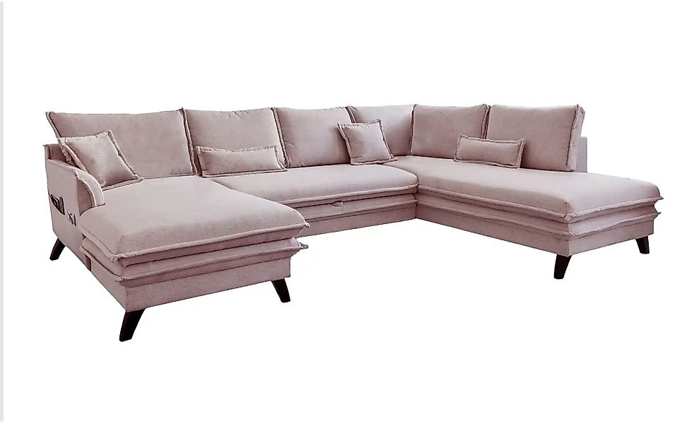 Miuform Wohnlandschaft mit Schlaffunktion Charming Charlie ¦ rosa/pink ¦ Ma günstig online kaufen