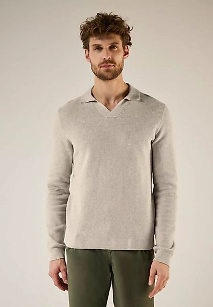 STREET ONE MEN V-Ausschnitt-Pullover, aus reiner Baumwolle günstig online kaufen