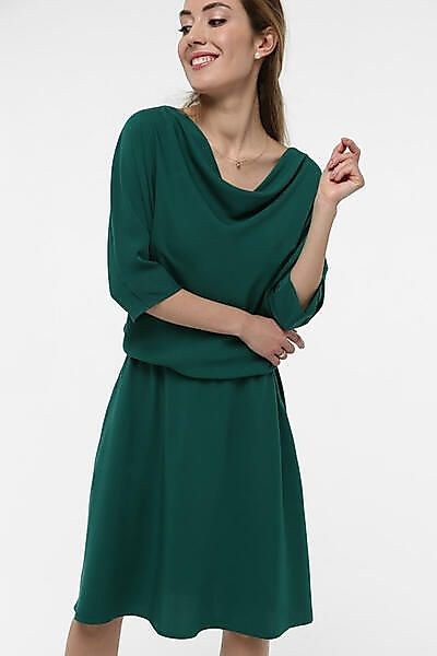 Elegantes Kleid Mit Schulterfreier Option günstig online kaufen