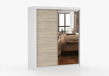 imoebel24 Schwebetürenschrank BONO 05 160 cm günstig online kaufen