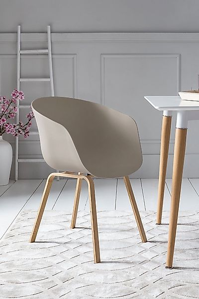 SalesFever Schalenstuhl Lund Designer Schalenstuhl-Set (Set, günstig online kaufen