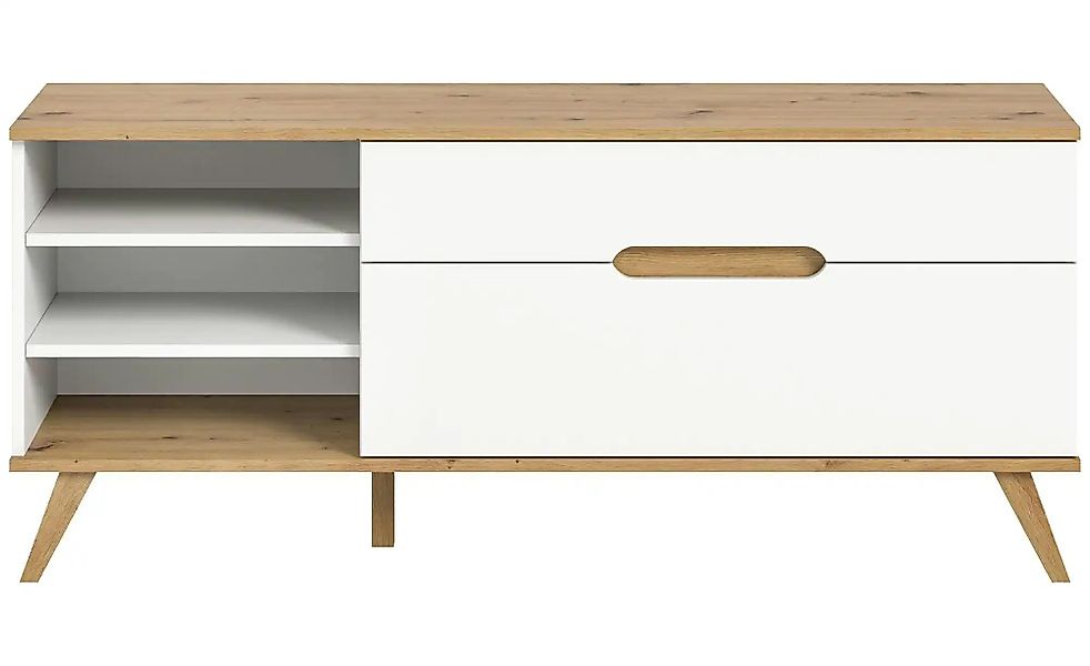 Lowboard  Torso ¦ weiß ¦ Maße (cm): B: 140 H: 60 Kommoden & Sideboards > Lo günstig online kaufen