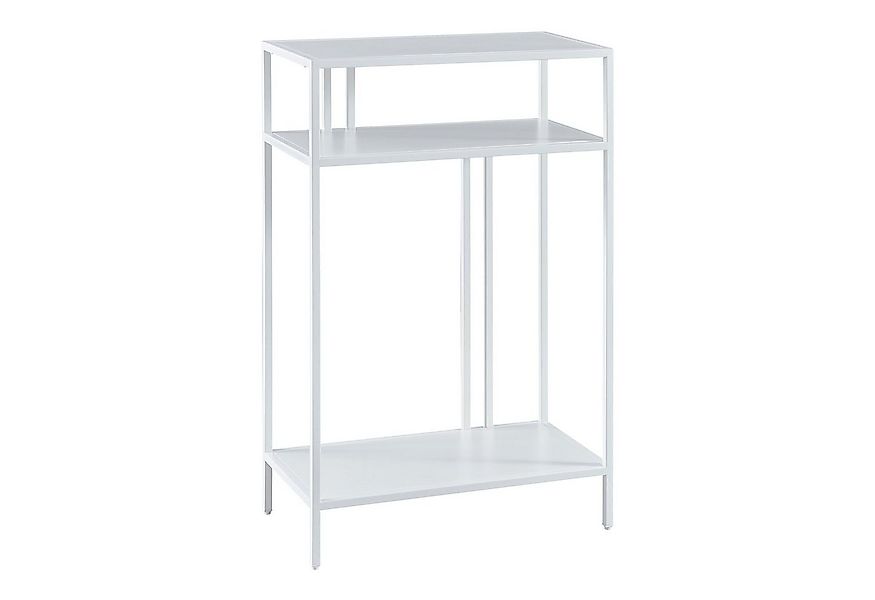 en.casa Konsolentisch, »Kumlinge« Flurtisch Metall 55 x 30 x 85 cm Weiß günstig online kaufen