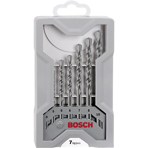 BOSCH Spiralbohrer Betonbohrer Set, Silver Percussion, günstig online kaufen