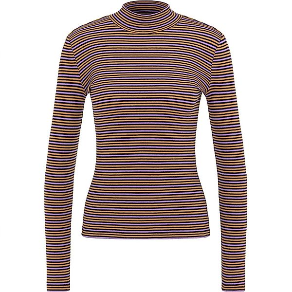 Lee Ribbed Striped Langarm-t-shirt XS Black günstig online kaufen