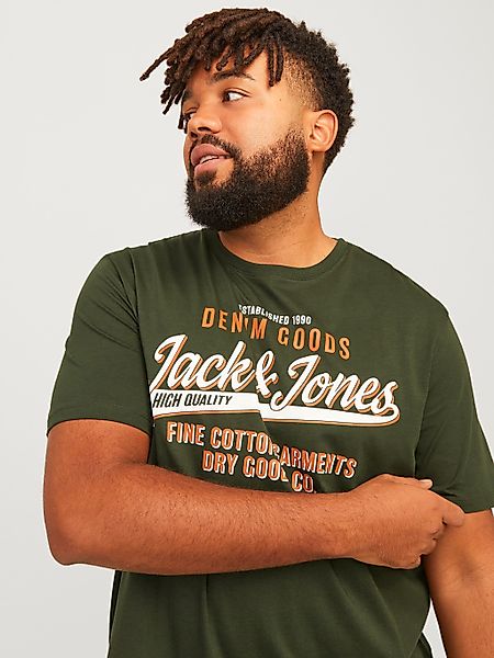 Jack & Jones PlusSize T-Shirt JJELOGO günstig online kaufen
