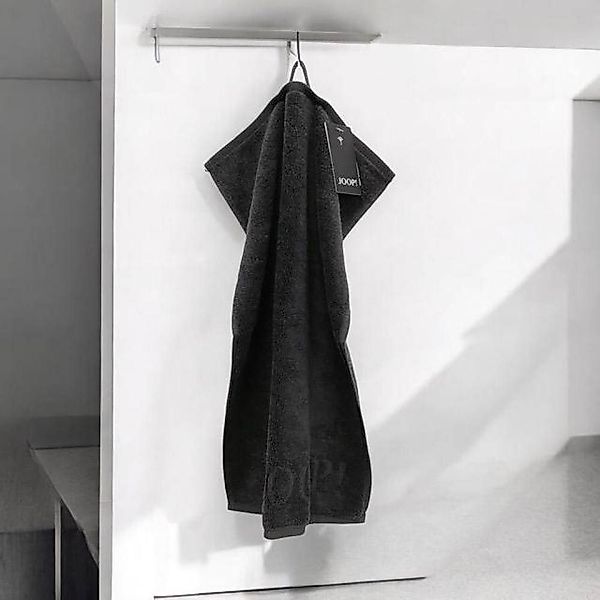 JOOP! Gästehandtuch Selection 1710 Uni Anthrazit, günstig online kaufen