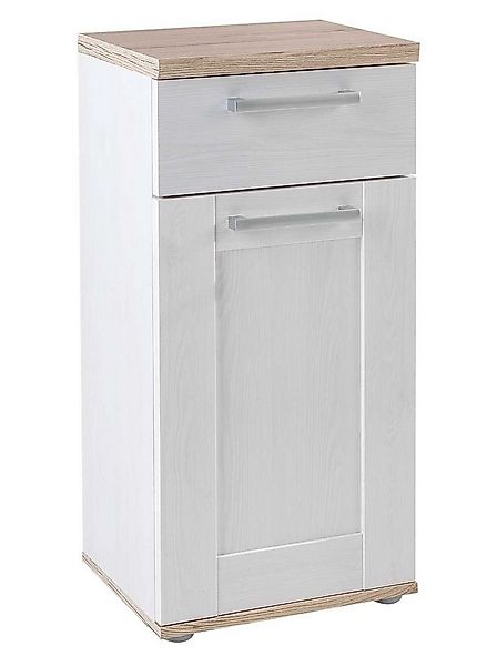 Unterschrank ROMANCE, B 38 cm x H 82 cm, Sibiu Lärchedekor, Sanremo Eichede günstig online kaufen