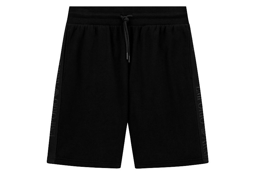 Emporio Armani Bermudas Bermuda Loungewear mit seitlichen Logostreifen günstig online kaufen