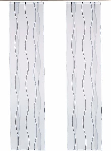 OTTO home Schiebegardine "Dimona" Klettschiene 2 Stk. tlg. 2-er Set, Fertig günstig online kaufen