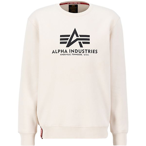 Alpha Industries  Sweatshirt Basic Sweatshirt BL - jet stream white günstig online kaufen