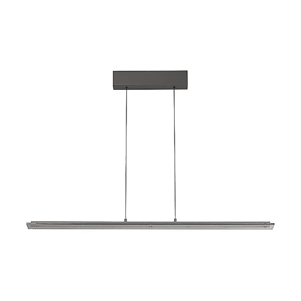 LED-Pendellampe Torvi, sandgrau/rauchgrau, Länge 115 cm, CCT günstig online kaufen