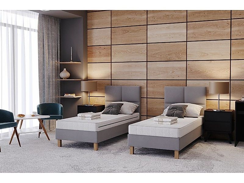 TRADA Boxspringbett Hotelbett mit Bettverbindungssystem 100x200 günstig online kaufen