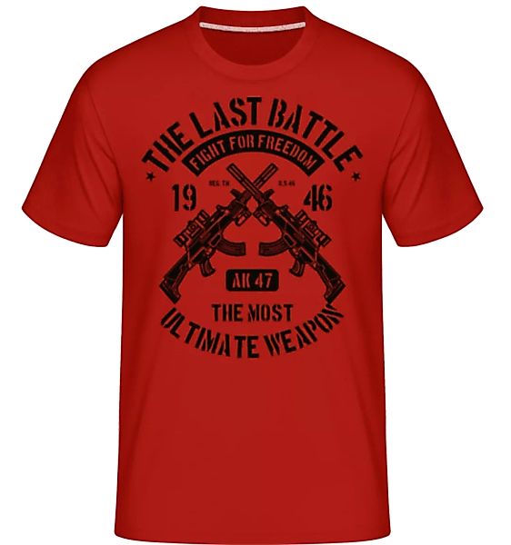 The Last Battle · Shirtinator Männer T-Shirt günstig online kaufen