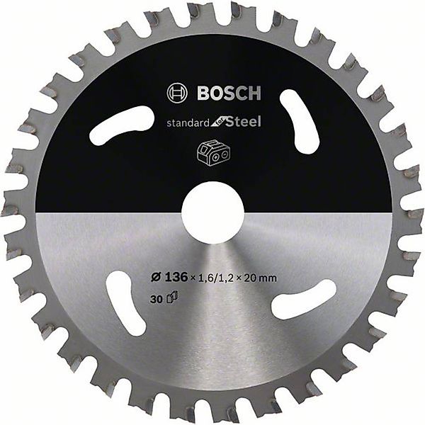 BOSCH Kreissägeblatt Akku-Kreissägeblatt Standard for Steel günstig online kaufen