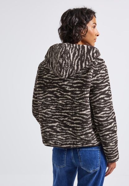 STREET ONE Kurzjacke mit Zebramuster günstig online kaufen