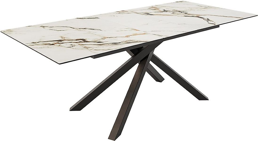 DELIFE Esstisch Edge, Keramik Calacatta Luxe günstig online kaufen