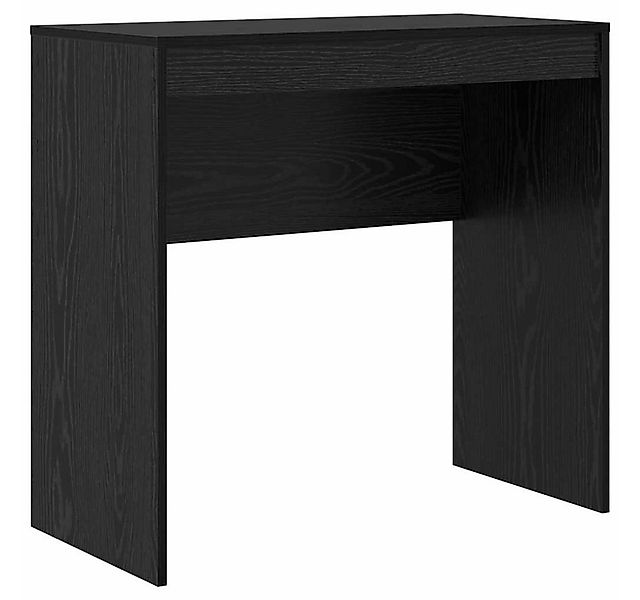 vidaXL Schreibtisch Schreibtisch Schwarz Eichen-Optik 80 x 40 x 76 cm (1-St günstig online kaufen