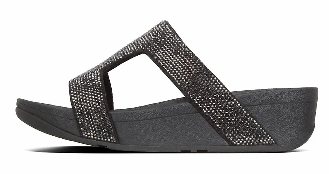 Fitflop Pantolette "MARLI", Sommerschuh, Strandschuh, Sandale, Flats mit Gl günstig online kaufen