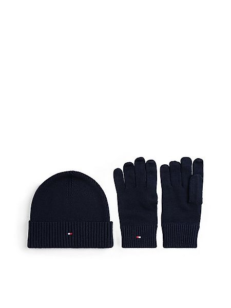 Tommy Hilfiger Beanie TH FLAG BEANIE & GLOVE Set aus Handschuhe und Mütze, günstig online kaufen