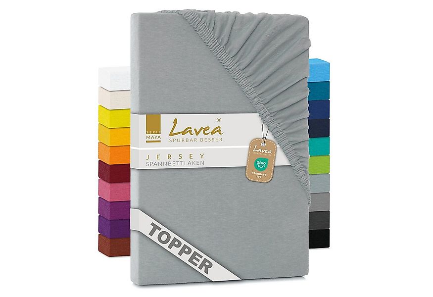 Lavea Spannbettlaken Maya, in Gr. 60x140, 90x200, 120x200, 140x200, 180x200 günstig online kaufen