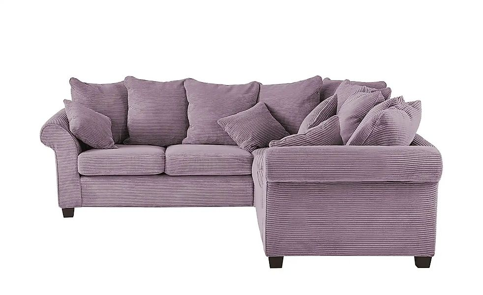 Ecksofa  Norderney ¦ lila/violett ¦ Maße (cm): H: 70 Polstermöbel > Sofas > günstig online kaufen