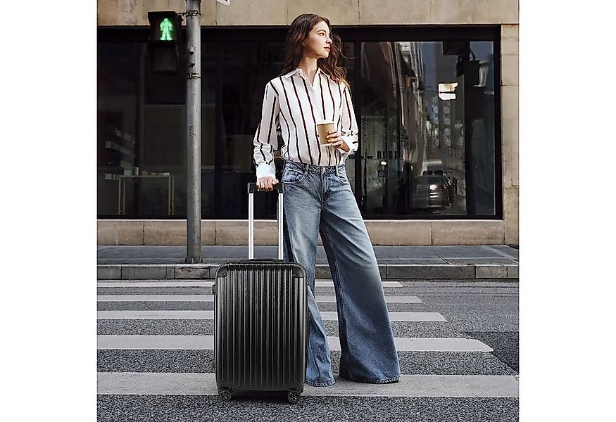 TAN.TOMI Hartschalen-Trolley Handgepäck Koffer ABS Hartschale Trolley Busin günstig online kaufen