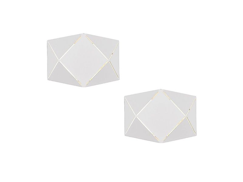 TRIO Leuchten LED Wandleuchte, LED fest integriert, Warmweiß, 2er Set innen günstig online kaufen