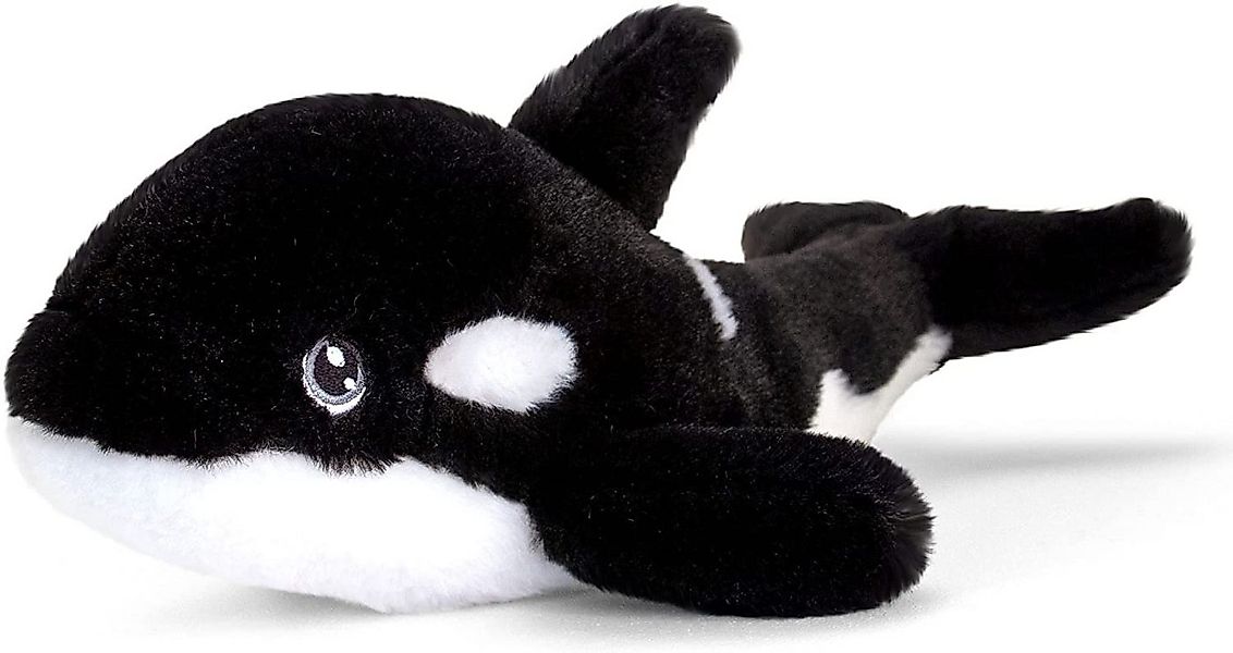azzesso Kuscheltier Orca (1-St., 33 cm), flauschiges Stofftier, Schwarz Wei günstig online kaufen