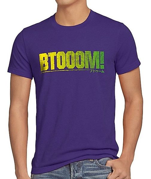 style3 Print-Shirt Herren T-Shirt BTOOOM! manga anime explosion insel game günstig online kaufen