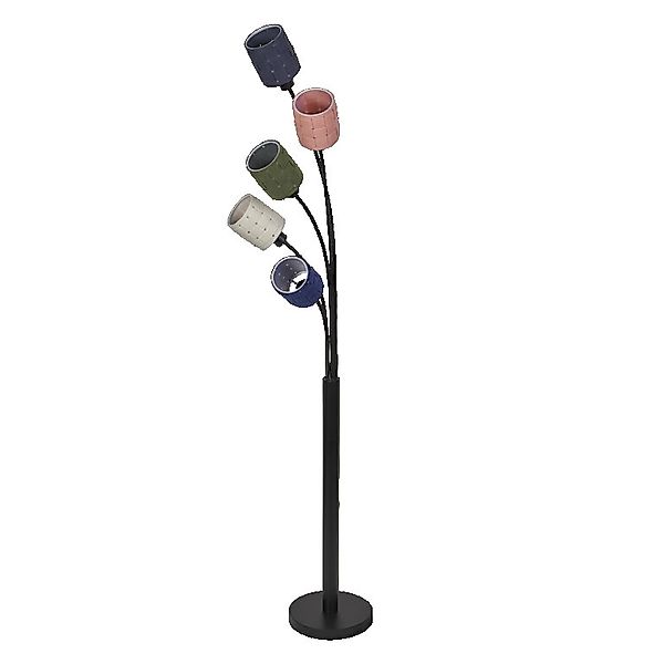 LEDVANCE Decor Felt Weaving Cans Floor 5XE14 Multicolor - 4058075839144 günstig online kaufen