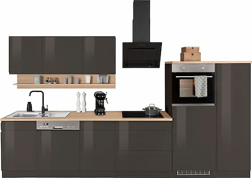 HELD MÖBEL Küchenzeile »Virginia«, Breite 350 cm, wahlweise mit Induktion günstig online kaufen