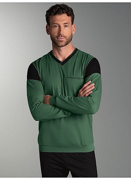 Trigema Schlafanzug TRIGEMA Modisches Schlafanzugoberteil mit Brusttasche ( günstig online kaufen