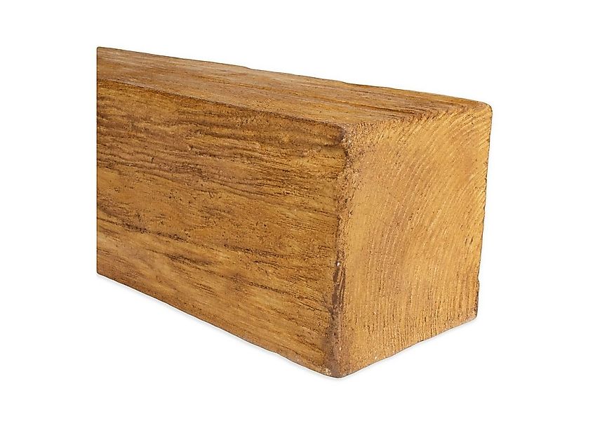 PROVISTON Wanddekoobjekt PU-Balken, Polyurethan, 120 x 120 x 2000 mm, Eiche günstig online kaufen