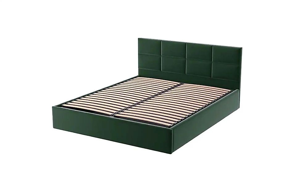 Polsterbett mit Bettkasten Gobi ¦ grün ¦ Maße (cm): B: 209 H: 90 Betten > P günstig online kaufen