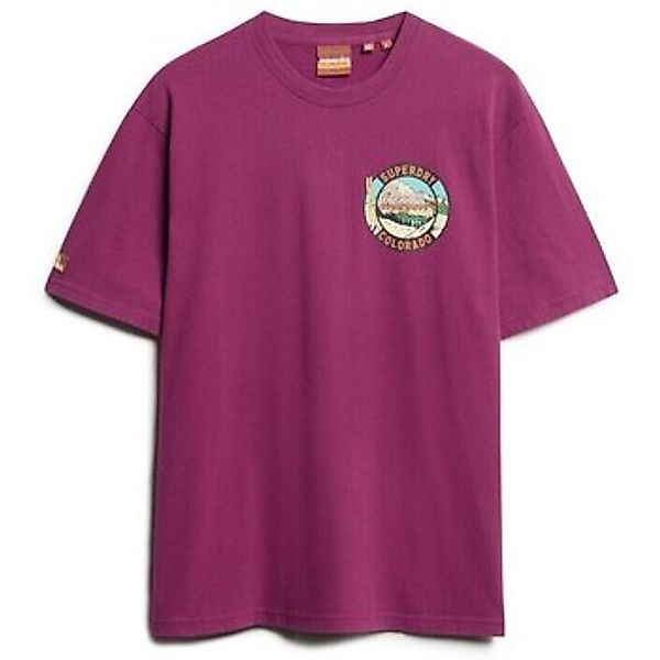Superdry  T-Shirt T-shirt imprimé poitrine  Travel Postcard günstig online kaufen