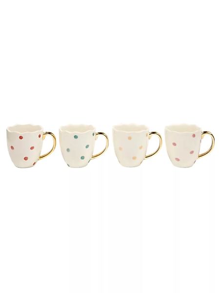 Tassen-Set, 4-tlg. impré Multicolor günstig online kaufen