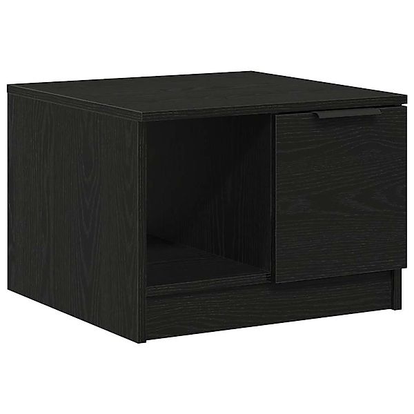 vidaXL Couchtisch Schwarze Eiche 50 x 50 x 36 cm Holzwerkstoff 862743 günstig online kaufen